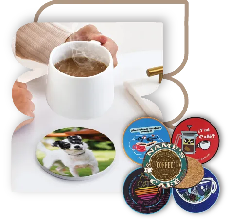 Custom Coffee Coasters
