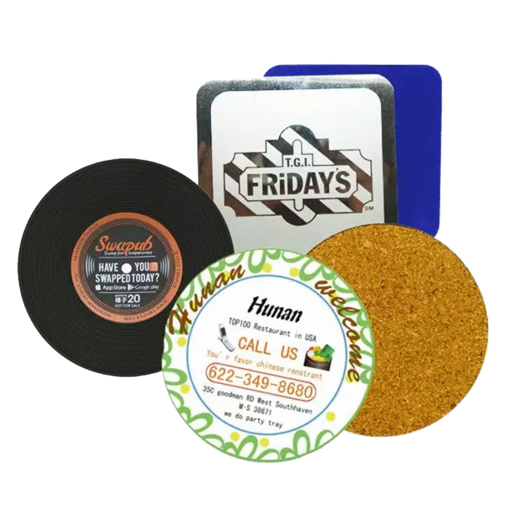 Custom Drink Coasters Bulk
