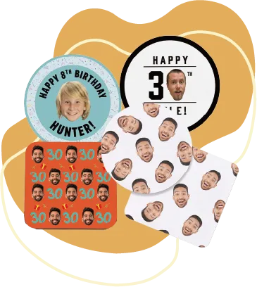 Custom Face Coasters