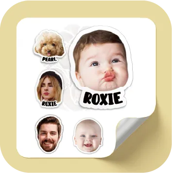 Custom Face Stickers