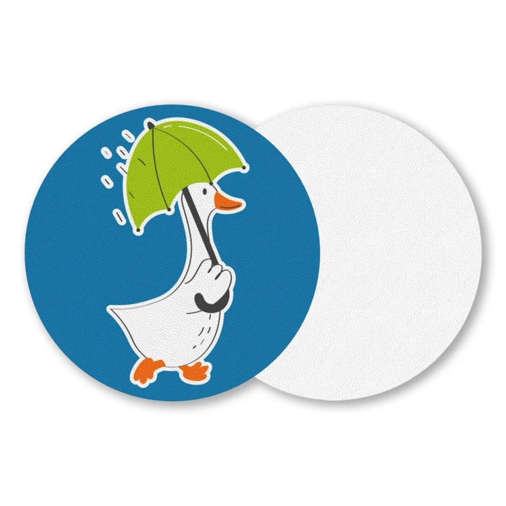 Custom Leather Coasters