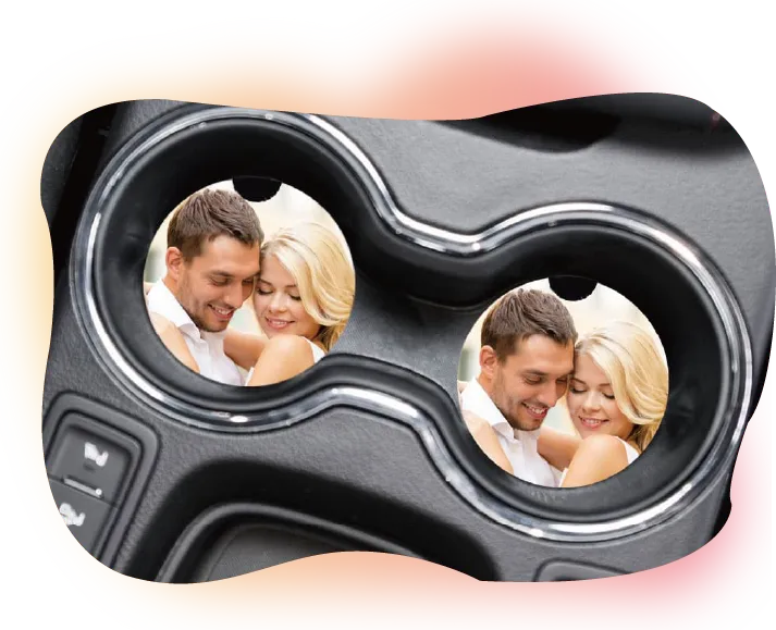 Customized Car Coasters