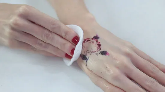 How to Take Off Temporary Tattoos