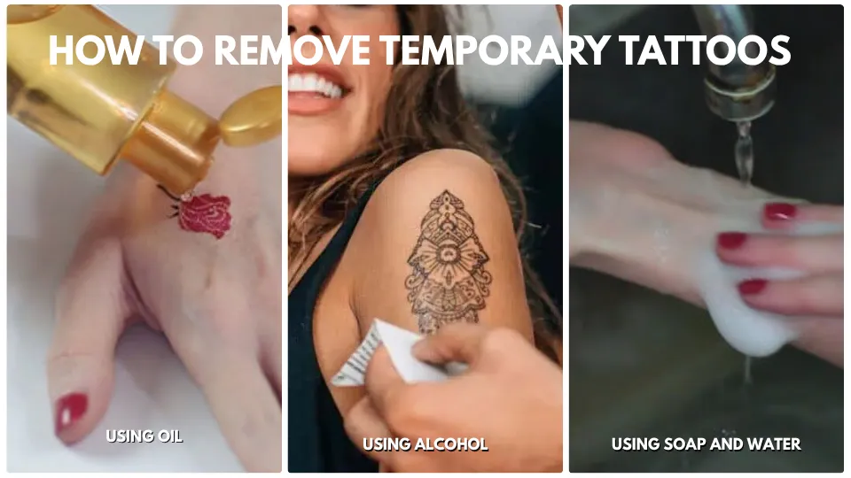 Using Oil To Remove Temporary Tattoos