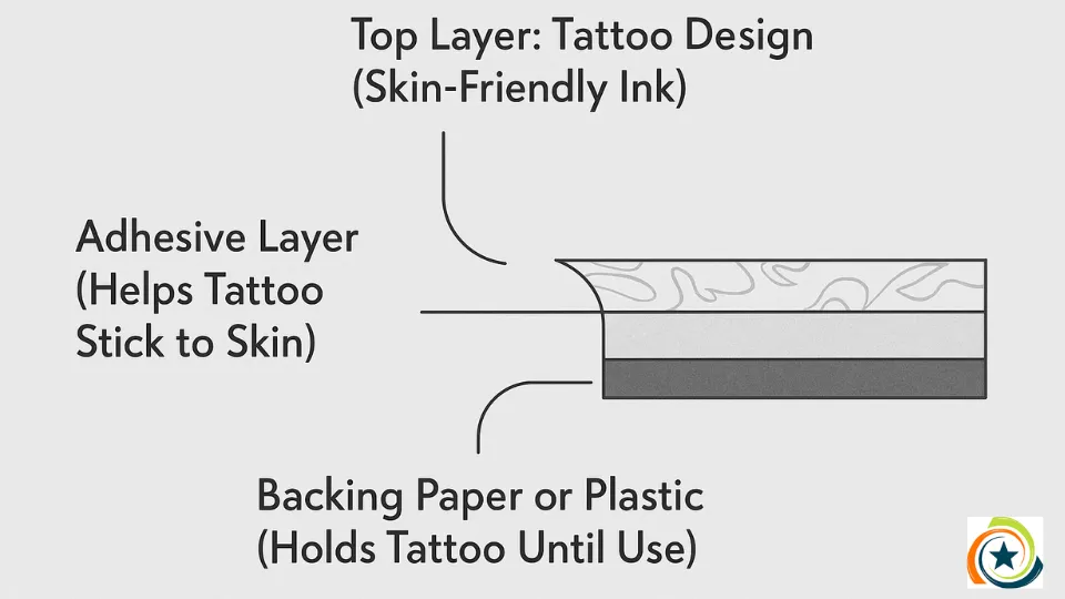 What Are Temporary Tattoos Made Of