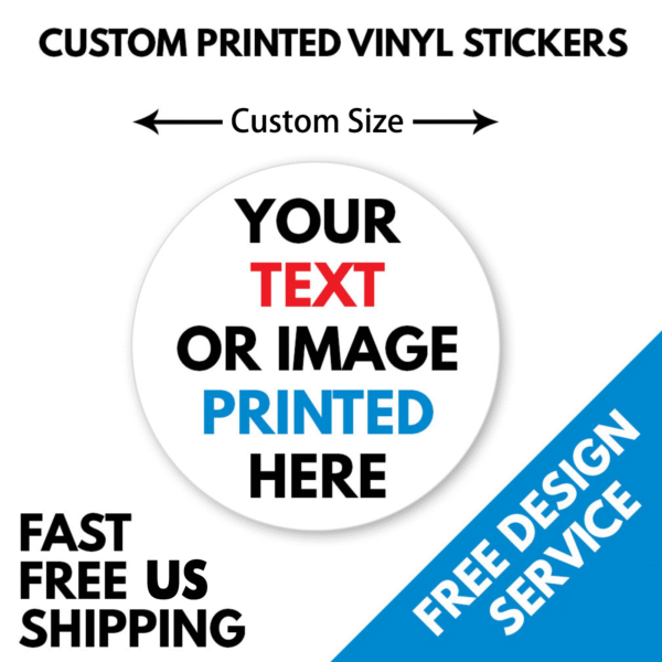 custom size stickers
