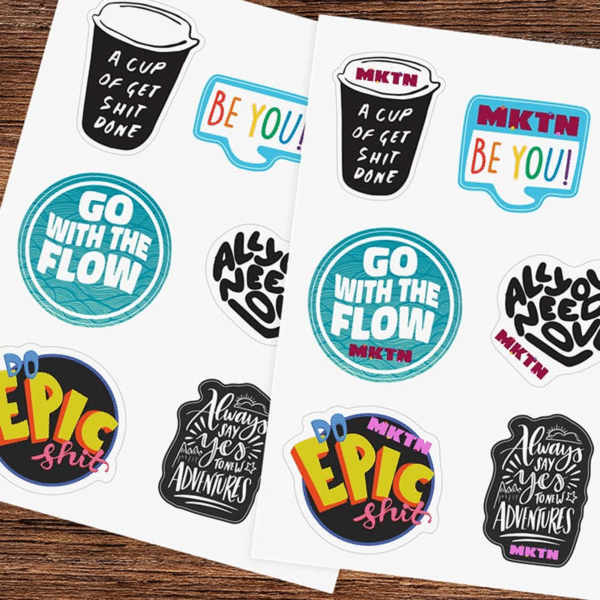 custom stickers bulk
