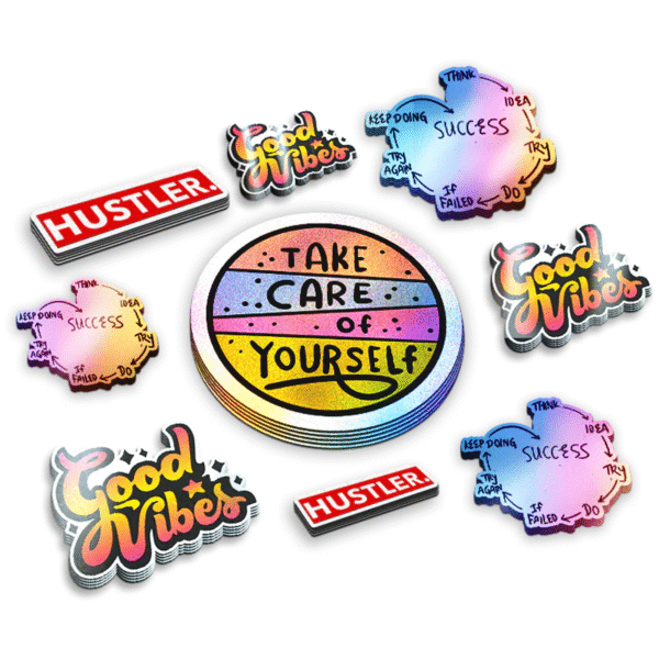 die cut stickers custom