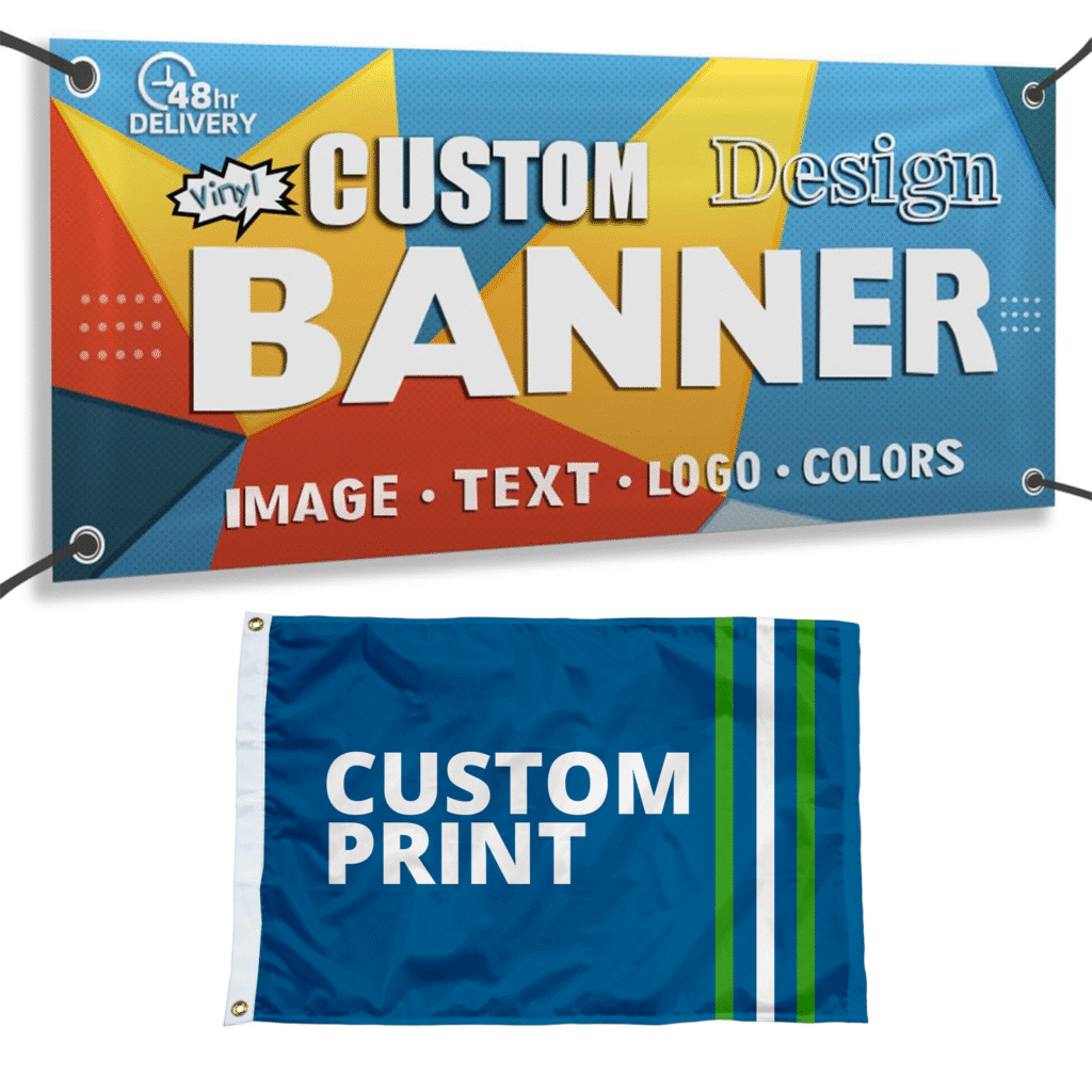 Custom Flags & Banners for Party