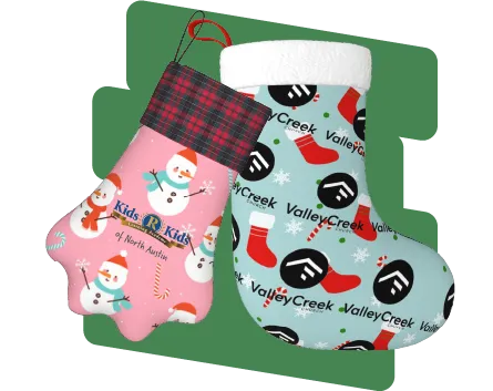 Custom Logo Christmas Stockings