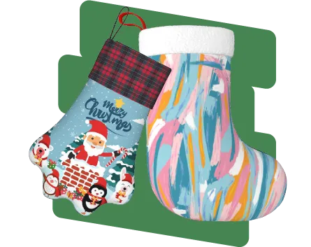 Custom Picture Christmas Stockings