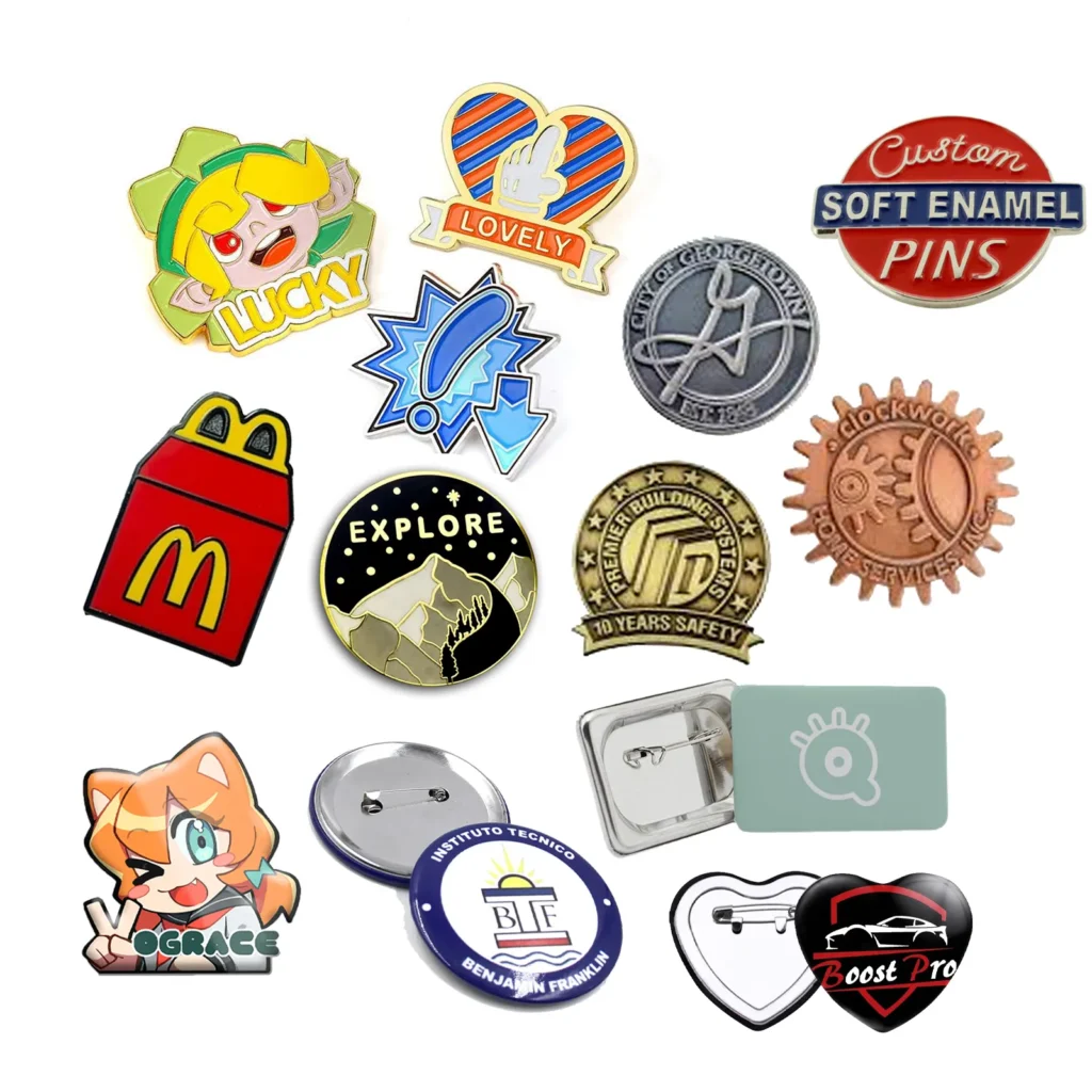 Custom Pins for Party