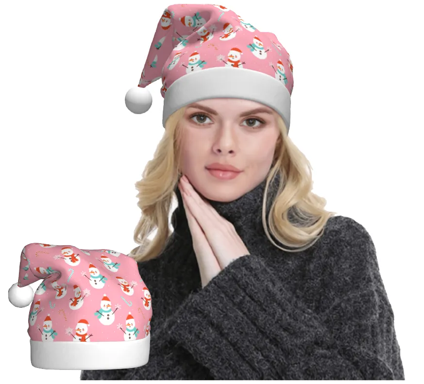 Custom Santa Hats No Minimum