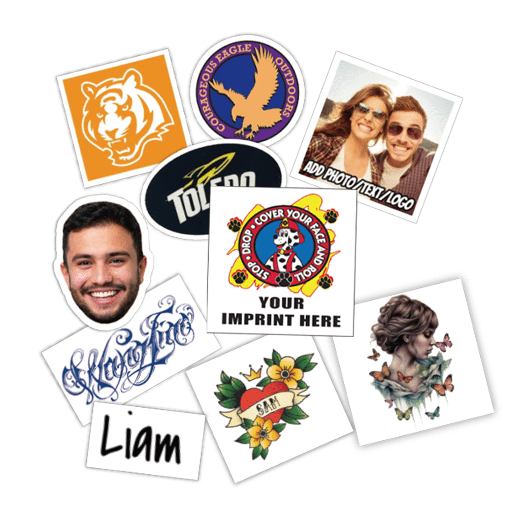 Custom Temporary Tattoos for Party