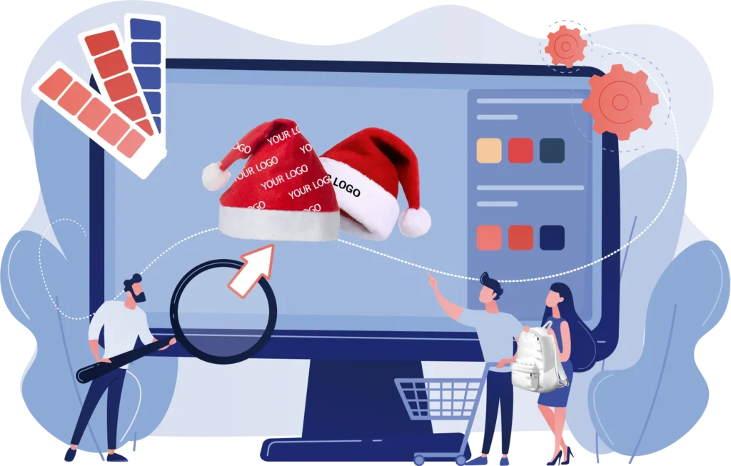 Customize Santa Hats Online