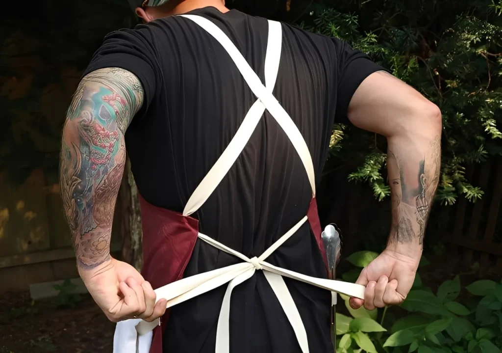 How to Tie a Cross-Back Apron