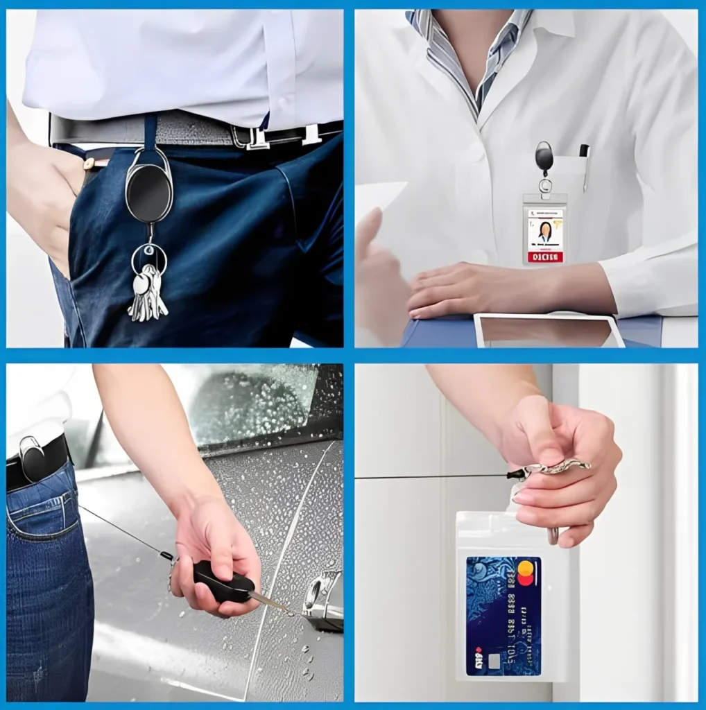 How to Wear a Badge Reel
