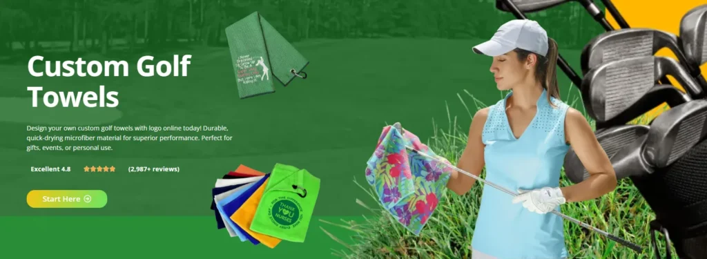 Where to order a golf towel