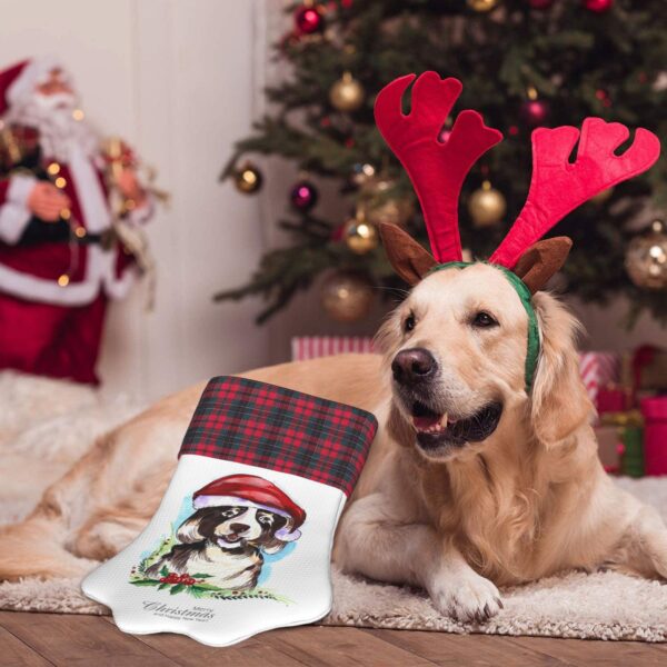 custom christmas stocking for dog