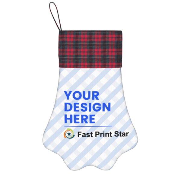 custom dog christmas stocking