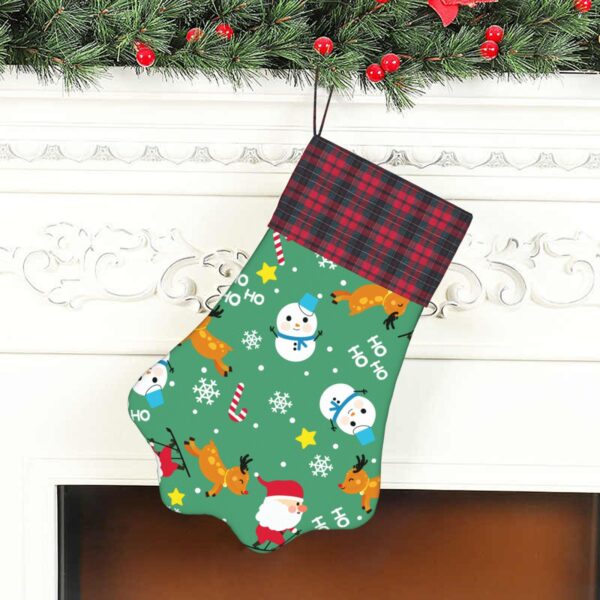 custom made dog christmas stocking