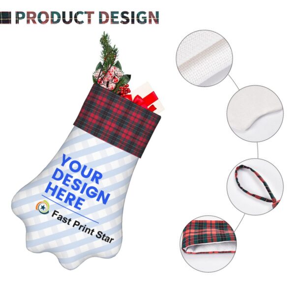 customized dog christmas stockings