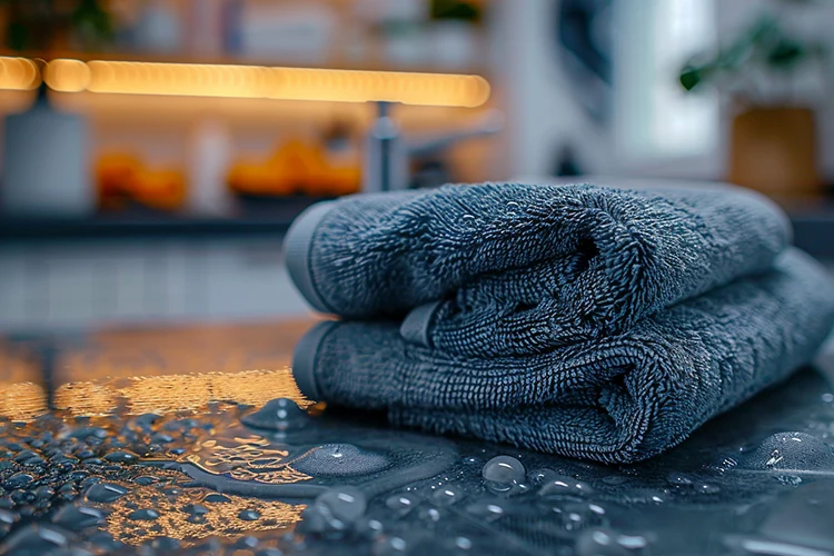 how to wash golf towel