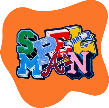 Custom Chenille Iron on Patches