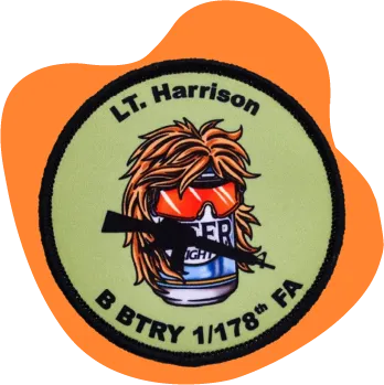 Custom Printed Iron on Patches