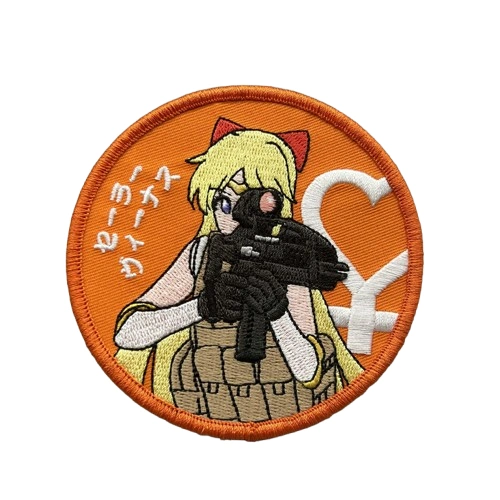 Custom embroidered patch-6