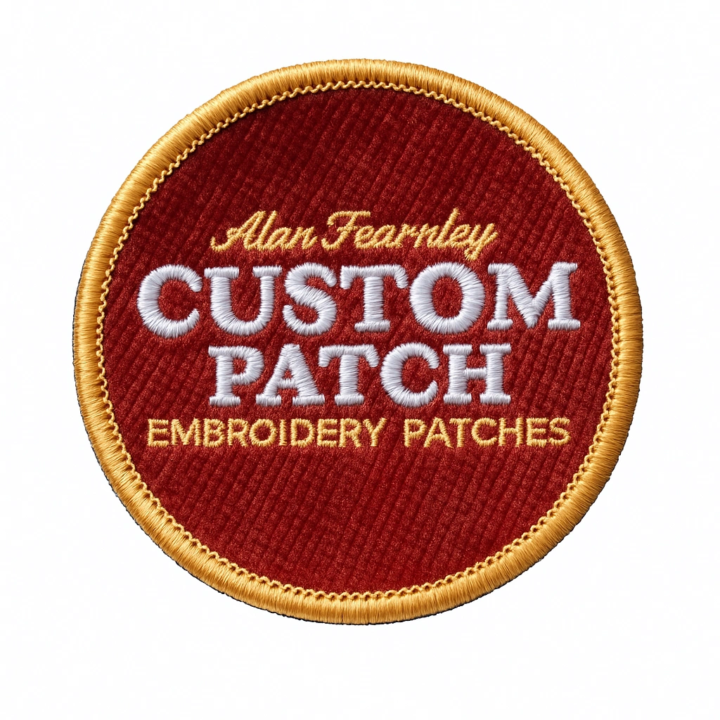 Custom embroidered patch main image