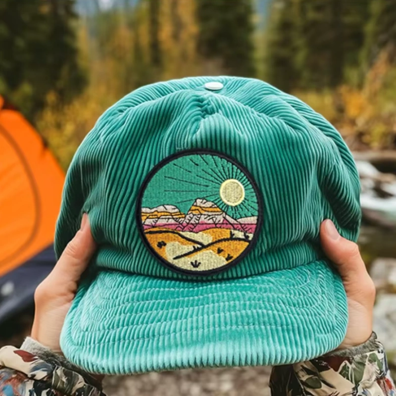 iron on patch on hat