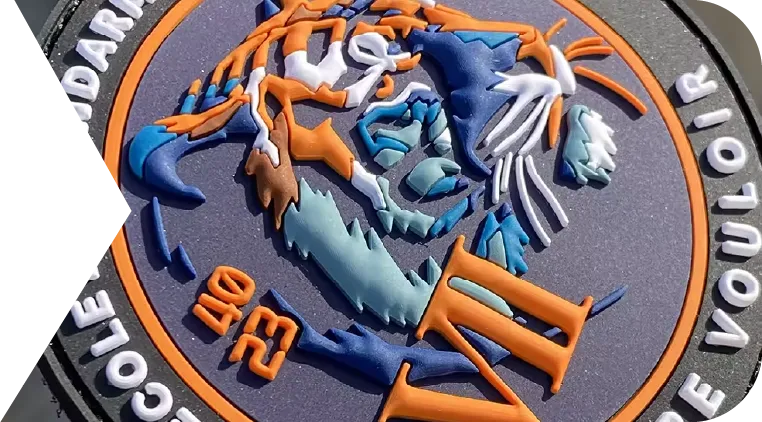 Custom 3d pvc patches