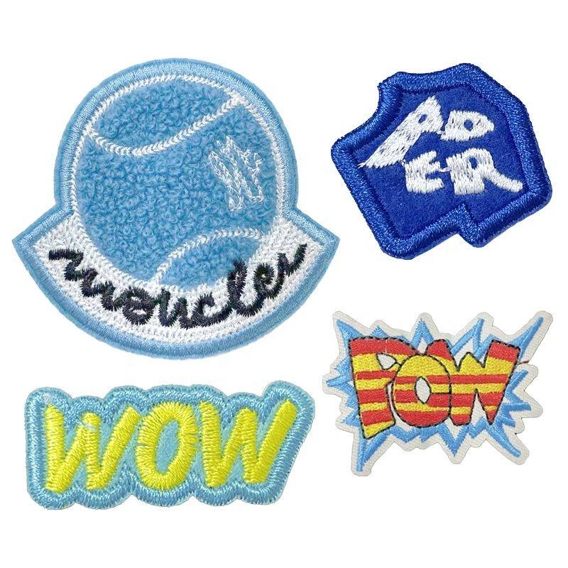 Custom Chenille Letter Patches-14