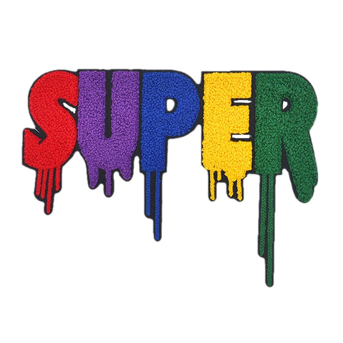 Custom Chenille Letter Patches-19