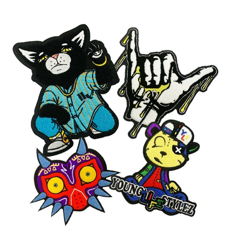 Custom Chenille Letter Patches-20