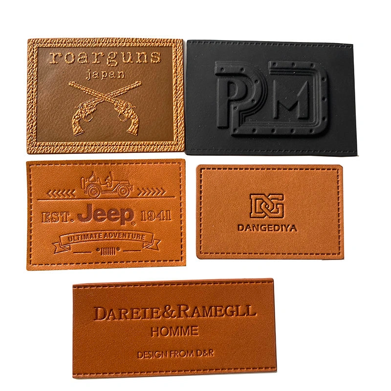 Custom Leather Name Patches-11