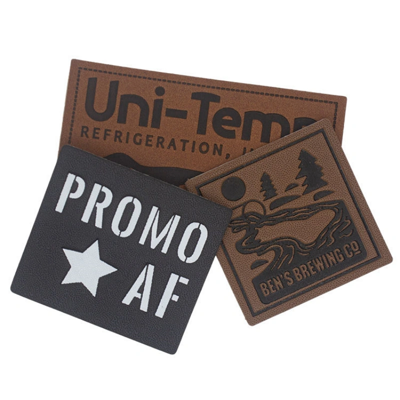 Custom Leather Name Patches-3