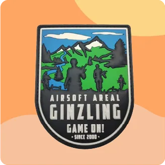 Custom airsoft pvc patches