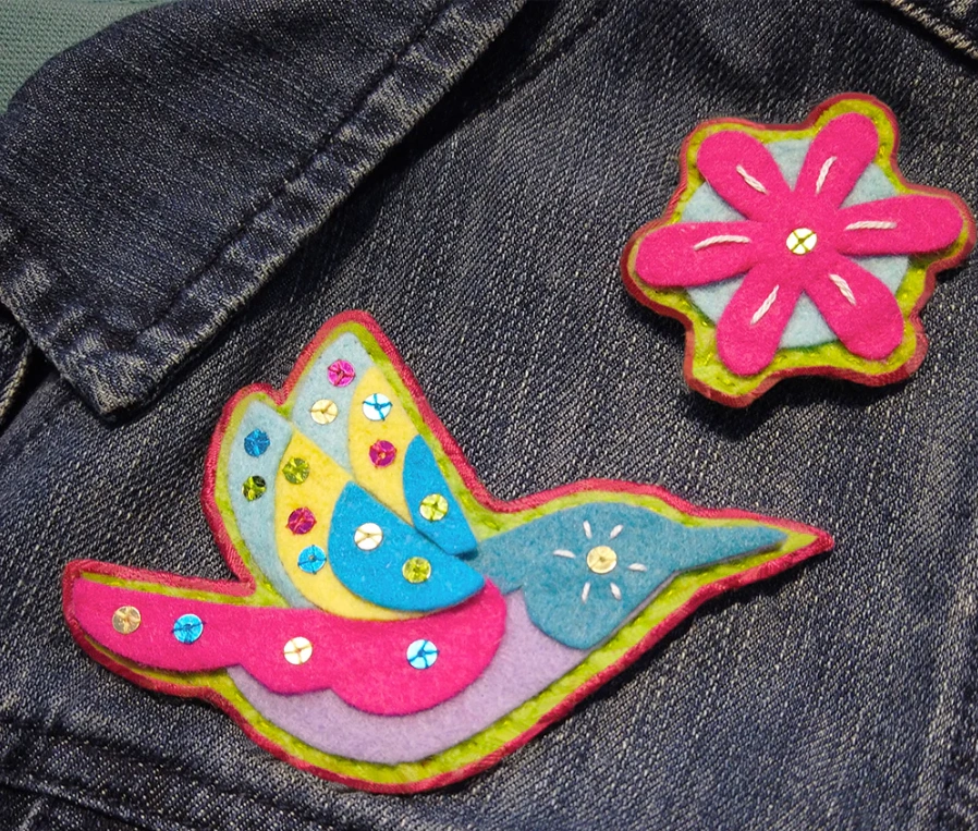 3.Felt patches ​