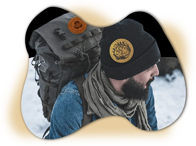 4.custom leather morale patches