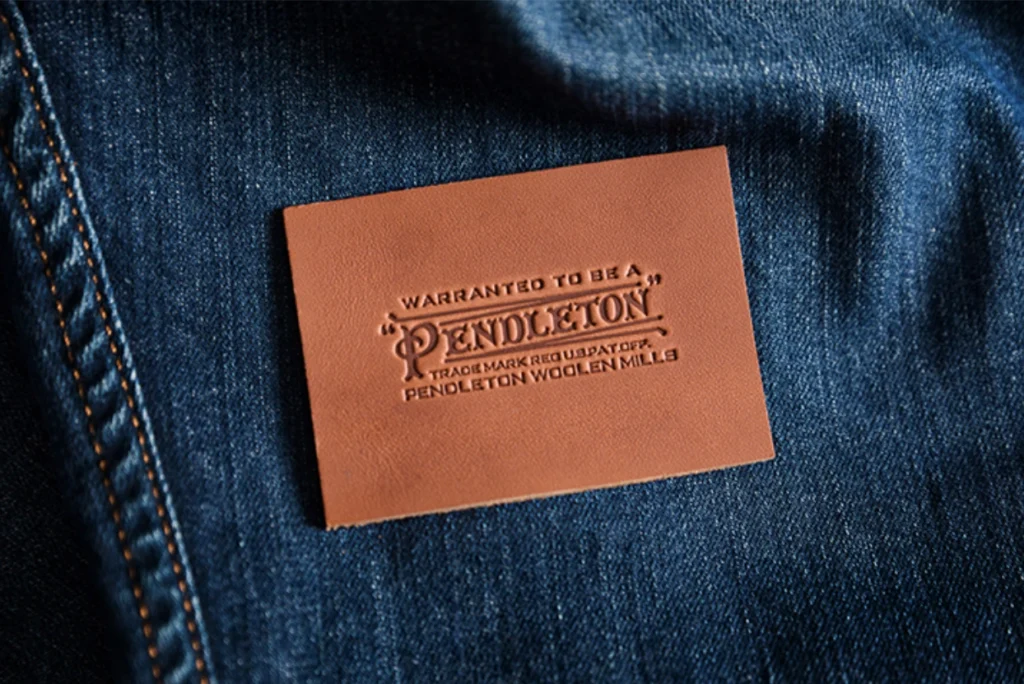 Leather Patches on jeans