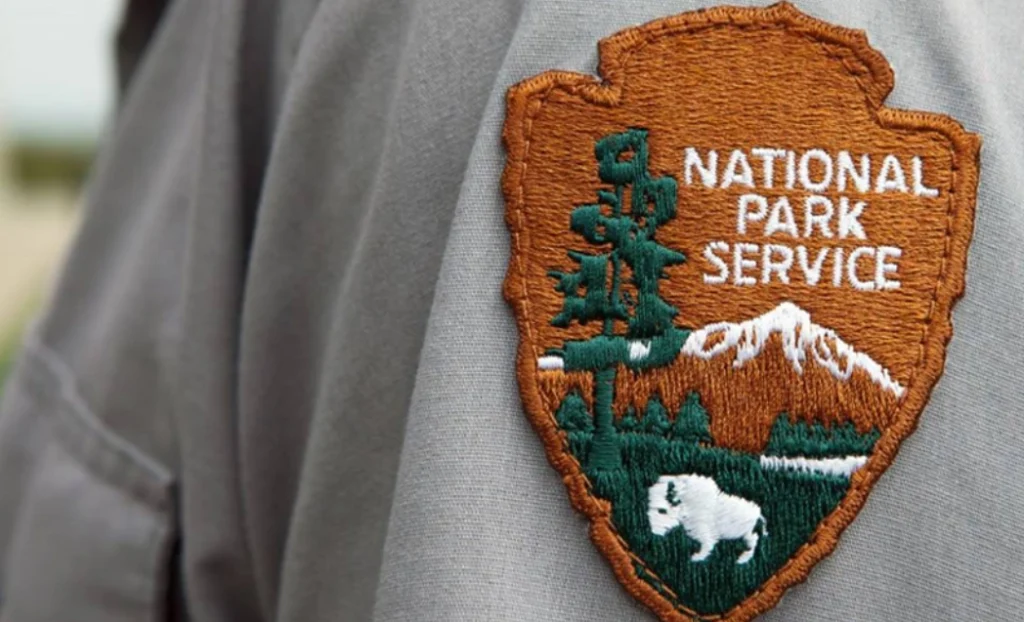 Embroidered patches on clothing