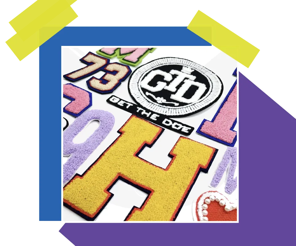 High-Quality Chenille Custom Patch-2