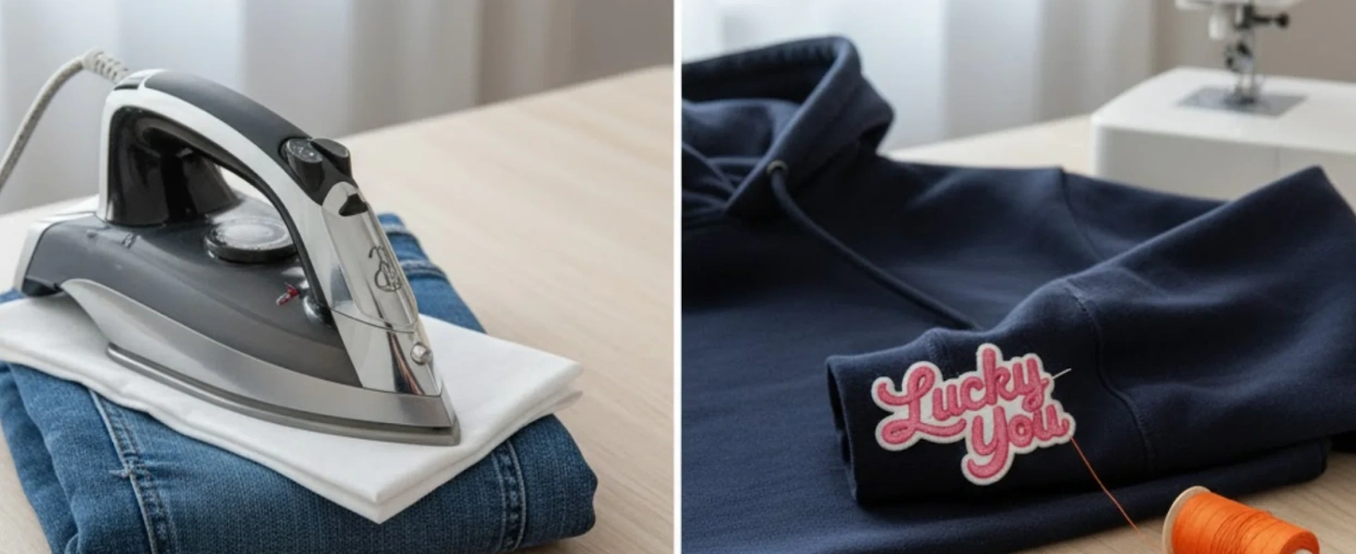 Sew-on VS Iron-on Patches