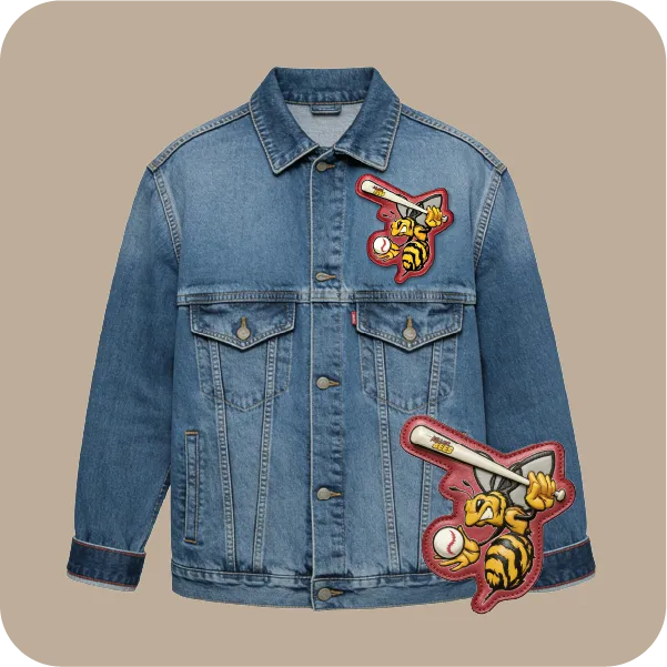 custom leather patches for jackets