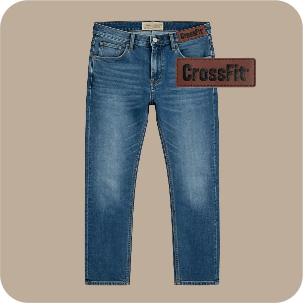 custom leather patches for jeans