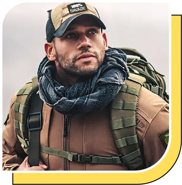 custom operator hat patches