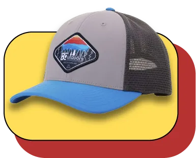 custom printed patch hats