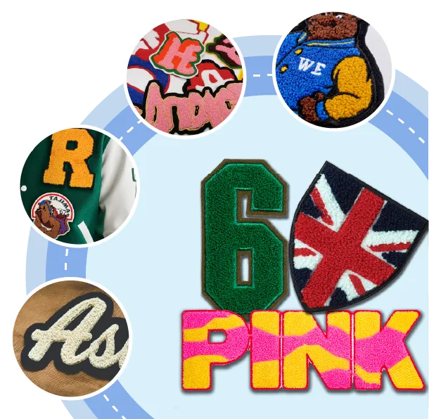 customized chenille patches